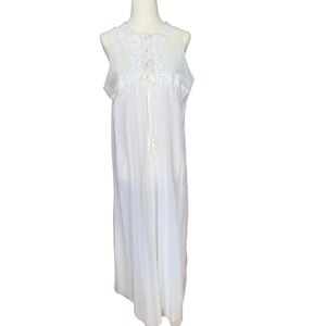 VTG Gossard Artemis Elegant Ivory Lace Nightgown Size Large